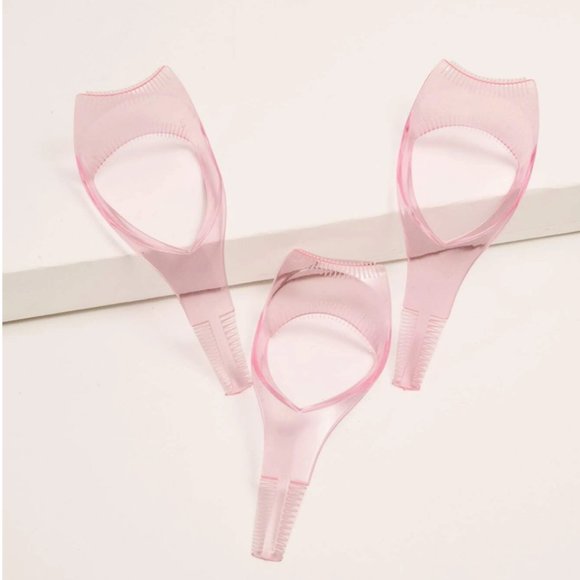 3pcs 3 In 1 Eyeliner Guide Template Mascara Makeup New - Picture 2 of 3